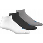 adidas ponožky TREFOIL LINER WHTBLKGRY bílá – Zboží Mobilmania