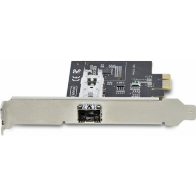 StarTech.com 1-Port GbE SFP Network Card, PCIe 2.1 x1, Intel I210-IS, 1GbE Controller, 1000BASE Copper/Fiber Optic, Single-Port Gigabit Ethernet NIC, Desktop/Server Backplanes - Windows and Linux Comp – Zboží Živě