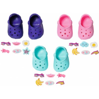Zapf Creation BABY born Gumové sandálky tmavě modré – Sleviste.cz