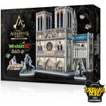 WREBBIT 3D puzzle Assassin's Creed Unity: Notre-Dame 860 ks – Zboží Dáma