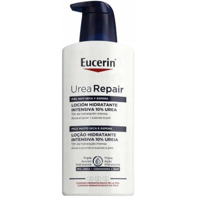 Eucerin UreaRepair Plus 10% Urea Lotion hydratační tělové mléko pro suchou pokožku 400 ml – Hledejceny.cz