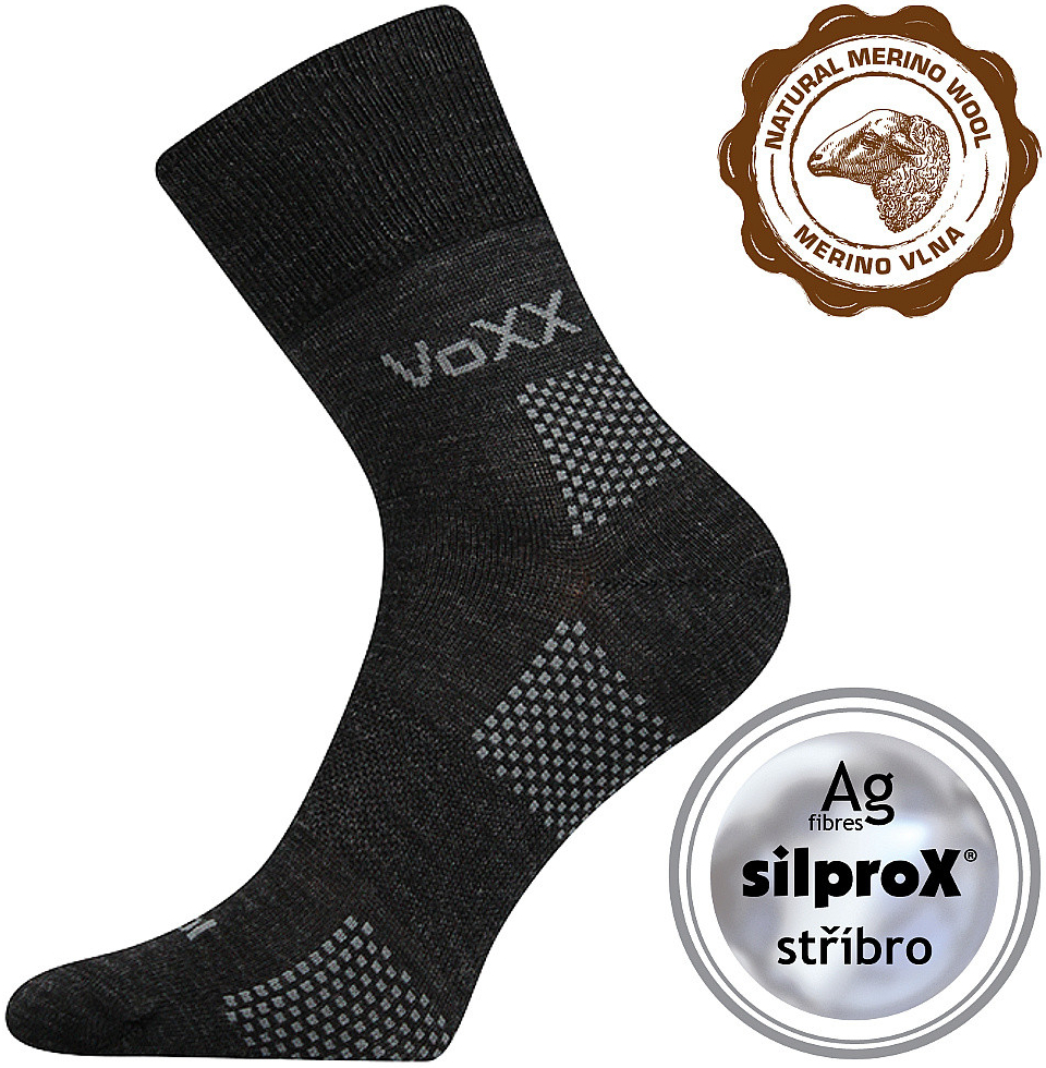 Voxx ponožky Orionis ThermoCool tmavě šedá