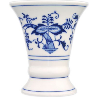 Cibulák váza 1213, 12 cm originální cibulákový porcelán Dubí, cibulový vzor, (10169)