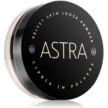 Astra Make-up Velvet Skin rozjasňující sypký pudr pro sametový vzhled pleti 02 Porcelain 11 g