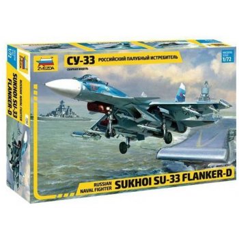 Zvezda Sukhoi SU 33 Flanker D 1:72