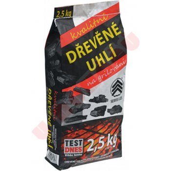 Servis Les dřevěné uhlí, 2,5 kg