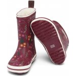 Bundgaard BG401033 Classic Rubber Boot Winter Zimní květy Vínová – Sleviste.cz