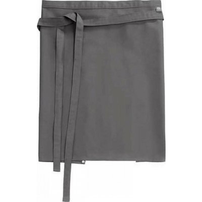 CG Workwear Gastro zástěra Roma odolná proti pomačkání 50 x 78 cm: šedá zinková 50 x 78 cm CGW123 – Hledejceny.cz