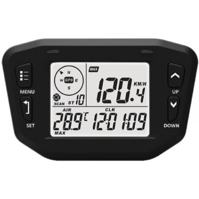 Profesionální GPS měřič motohodin, rychlosti, teploty, tachometr, napětí, servisní prohl – Sleviste.cz