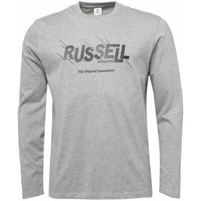 Russell Athletic t-shirt pánské tričko šedá – Sleviste.cz