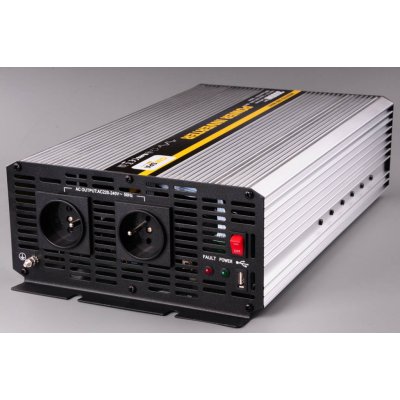 Carspa CAR 3KU-12 12V/23OV 3000W modifikovaná sinus | Zboží Auto