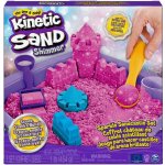 Kinetic Sand Shimmer Shimmering Sandbox Set růžový – Sleviste.cz