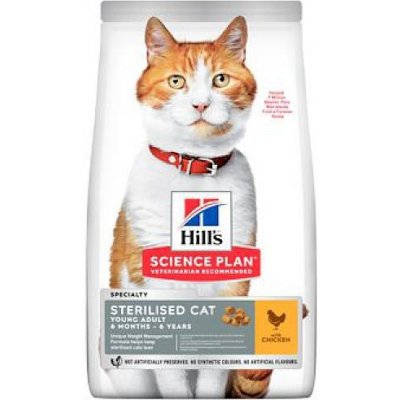 Hill's Science Plan Adult Young Steril, CatChicken 1,5 kg – Hledejceny.cz