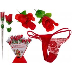 Out Of The Blue Rose With Red G String