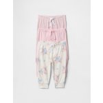 GAP Baby kalhoty 3 ks růžová – Sleviste.cz