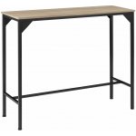 tectake Kerry 120 x 40 x 100,5cm Industrial světlé dřevo dub Sonoma – Sleviste.cz