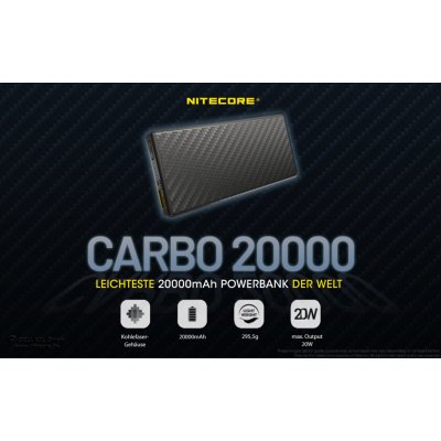 Nitecore Carbo 20000 – Hledejceny.cz
