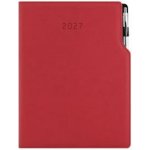 GEP A4 týdenní 2027 červená pastelová – Zboží Živě