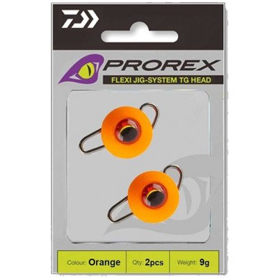 Daiwa Zátěž Prorex Flexi Jig-System TG Head Fluo Orange 4g