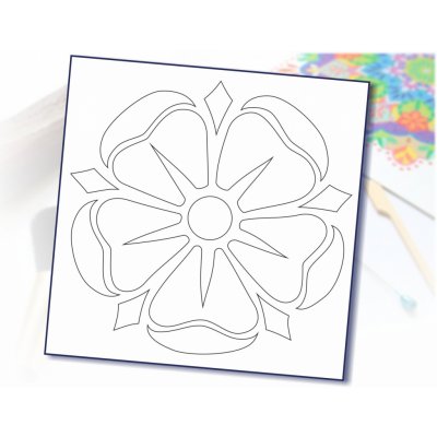 Radost v písku Šablona na pískování mandalka 20 – Zboží Dáma