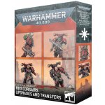 Warhammer 40k Chaos Space Marines: Red Corsairs Upgrades and Transfers – Zboží Živě