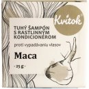 Šampon Kvítok tuhý šampon proti vypadávání vlasů Maca 25 g