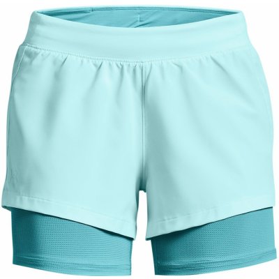 Under Armour UA IsoChill Run 2N1 Short kraťasy modrá – Zbozi.Blesk.cz