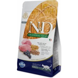 FARMINA N&D ANCESTRAL GRAIN CAT LAMB SPELT OATS AND BLUEBERRY ADULT 1,5 kg