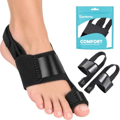 PODORRA Přizpůsobitelná bandáž na hallux valgus Custed, 1 pár – Hledejceny.cz