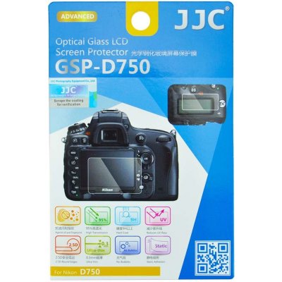 JJC ochrana LCD GSP-D750 ochranné sklo na LCD pro NIKON D750 – Zboží Živě
