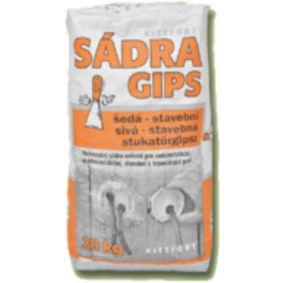 Sádra šedá Kittfort– 20 kg – Hledejceny.cz