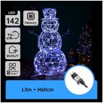 Aigostar-LED Venkovní vánoční dekorace LED 3,6W 31 230V 6500K 60cm IP44 sněhulák | AI0477 – Hledejceny.cz