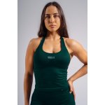 Nebbia Primal Halter Top with Built-in Bra 863 dark green – Zboží Dáma