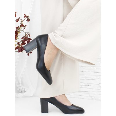 Ctogo Gogo Černé lodičky SE205-1B – Zbozi.Blesk.cz