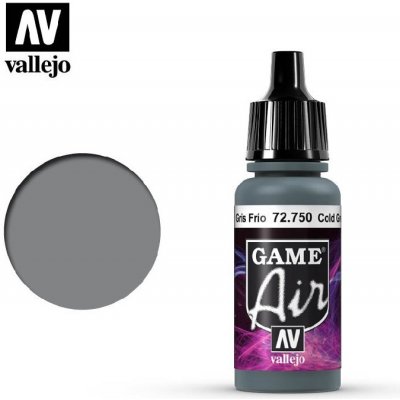 Vallejo Game Air 72.750 Cold Grey 17ml Barva – Hledejceny.cz