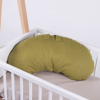 Tulimese Cestovní kojicí polštář MINI LEN HRÁŠKOVÝ – Zboží Dáma