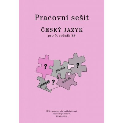 Pracovní sešit Český jazyk pro 5. ročník ZŠ - M. Buriánková – Zboží Mobilmania