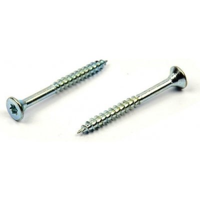 Univerzální vrut do dřeva 5x60/36 TORX zinek bílý, částečný závit – Hledejceny.cz