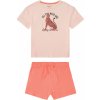 Dětské pyžamo a košilka Pepperts dívčí pyžamo korálová