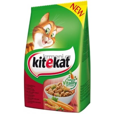 Kitekat hovězí & zelenina 0,3 kg – Hledejceny.cz
