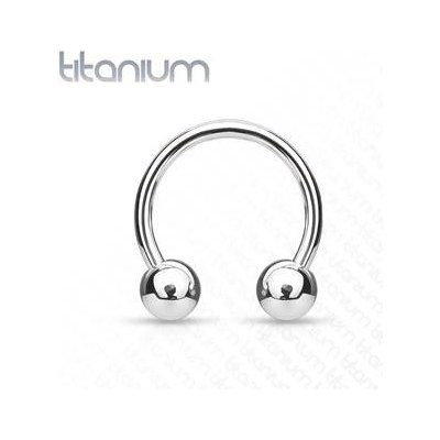 Šperky4U piercing podkova titan TIT1111-161144