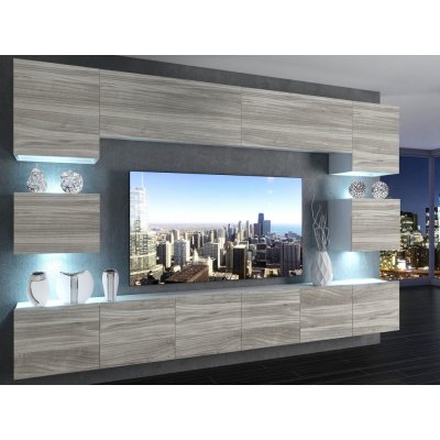 Glamour Wood Imperium šedý antracit 300 cm – Zboží Dáma