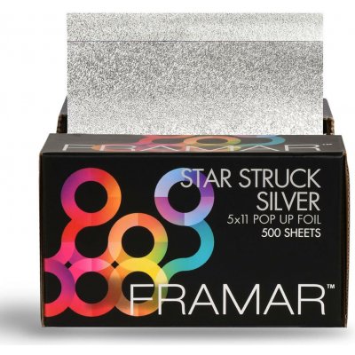 Framar Star Struck Silver Pop Up Foil Alobal na barvení 500 ks – Zboží Mobilmania