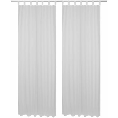 LIVARNO home Závěs, 135 x 254 cm, 2 kusy (bílá) – Zboží Dáma