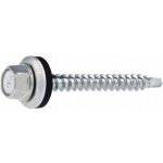 Samořezný střešní farmářský šroub KLIMAS 4,8 x 100 mm bez laku s podložkou EPDM (100 ks/bal) – Hledejceny.cz