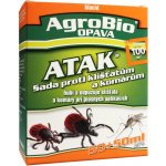 AgroBio Atak sada proti klíšťatům 50+50ml – Hledejceny.cz