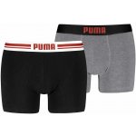 Puma Everyday Placed Logo Boxer 2P černá – Zboží Mobilmania