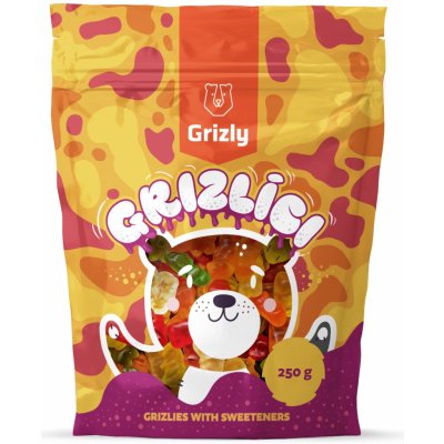 Grizly Grizlíci se stévií XXL 250 g – Zboží Dáma