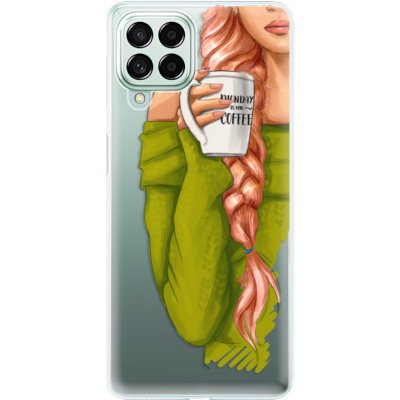 Pouzdro iSaprio - My Coffe and Redhead Girl - Samsung Galaxy M53 5G