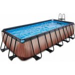 Exit Toys Frame s pískovou filtrací 540 x 250 x 122cm Dřevo – Zboží Dáma